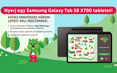 Nyerj egy Galaxy Tab S8 X700-at!